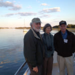 (L-R) Dennis Allen, Wendy Allen, and Don Hoss enjoying the dinner cruise.